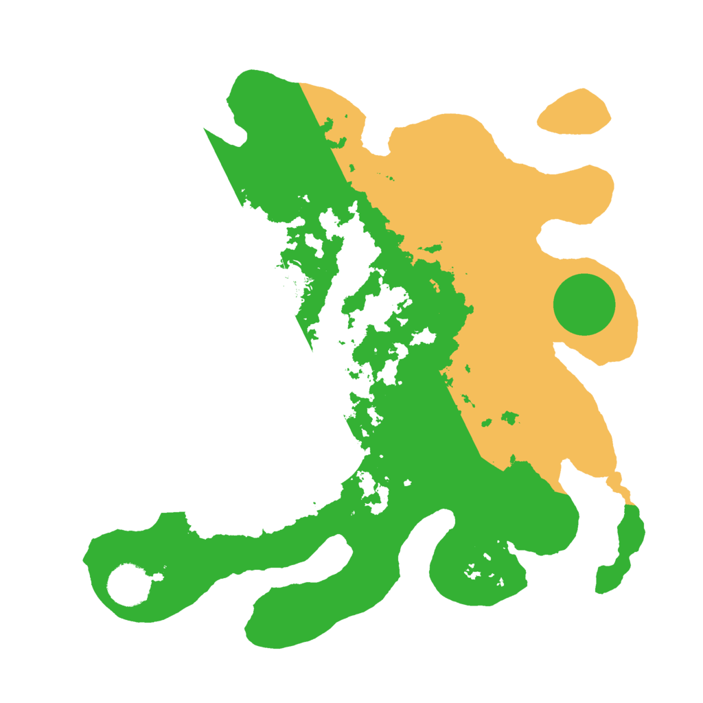 Biome Rust Map: Barren, Size: 3000, Seed: 324