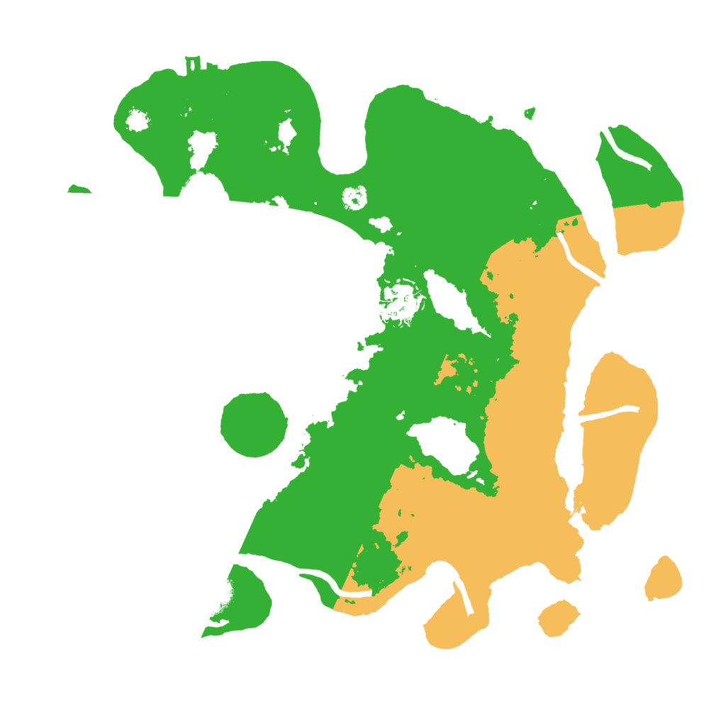 Biome Rust Map: Procedural Map, Size: 3000, Seed: 528902
