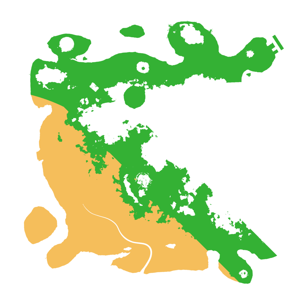 Biome Rust Map: Procedural Map, Size: 3750, Seed: 3808
