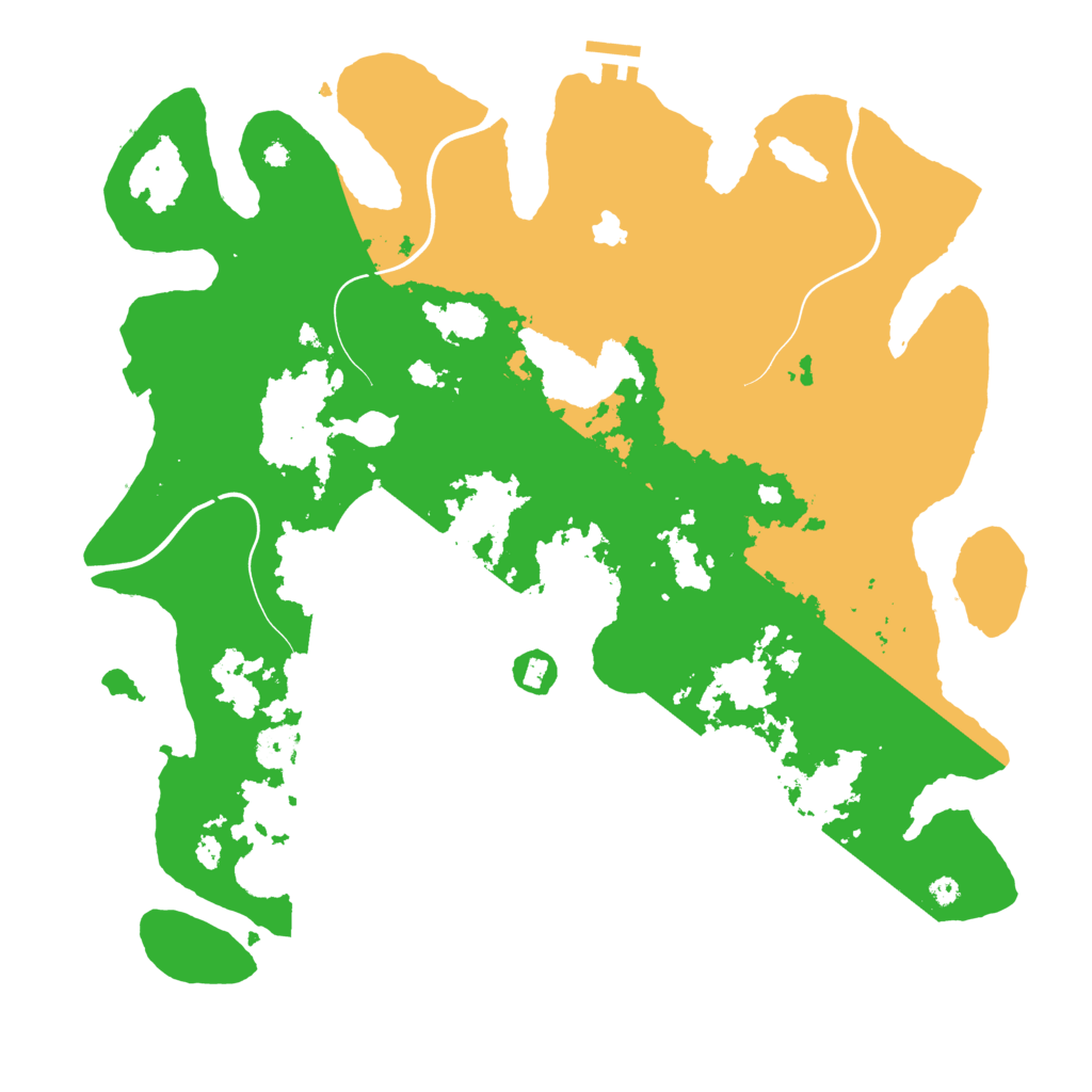 Biome Rust Map: Procedural Map, Size: 4050, Seed: 1479033895
