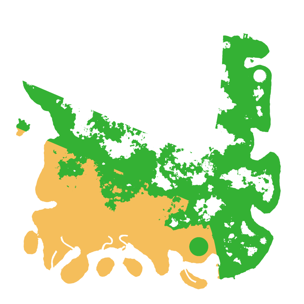 Biome Rust Map: Procedural Map, Size: 4250, Seed: 625810900