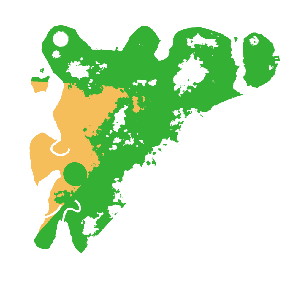 Biome Rust Map: Procedural Map, Size: 3500, Seed: 1478