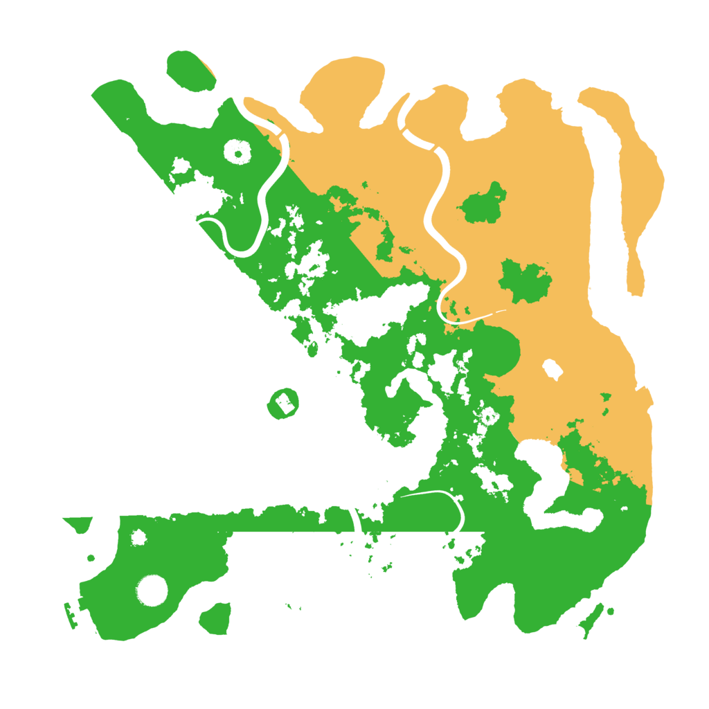 Biome Rust Map: Procedural Map, Size: 4000, Seed: 1109069942