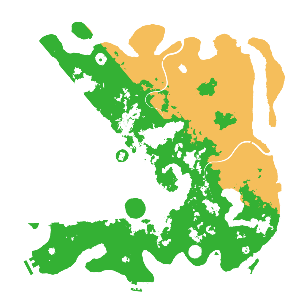 Biome Rust Map: Procedural Map, Size: 4000, Seed: 1109069942