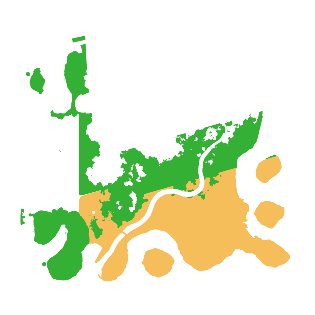 Biome Rust Map: Procedural Map, Size: 3000, Seed: 2942