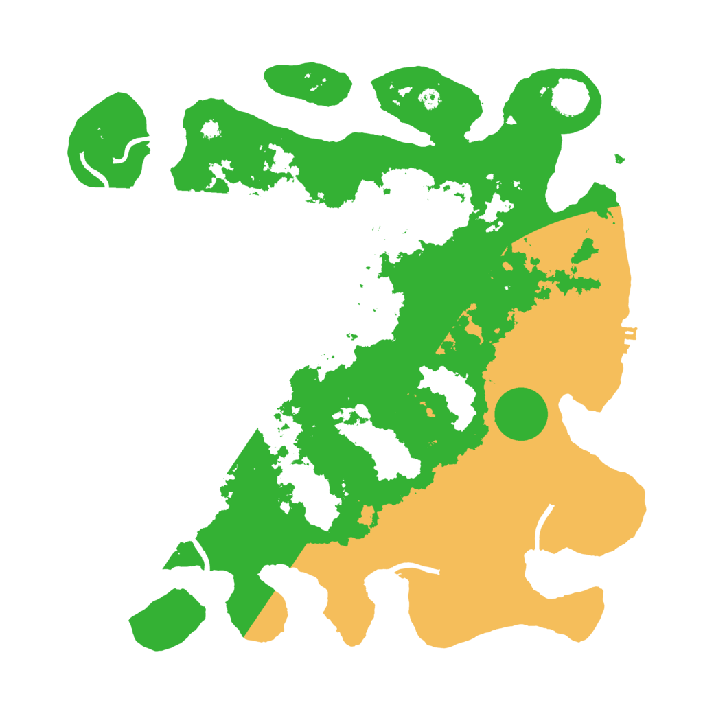 Biome Rust Map: Procedural Map, Size: 3500, Seed: 1728303977