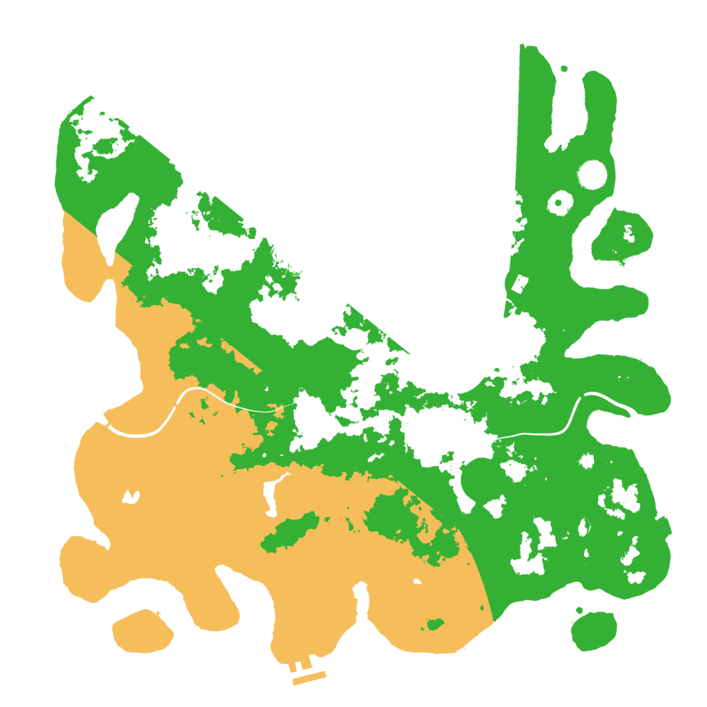 Biome Rust Map: Procedural Map, Size: 4250, Seed: 989084071