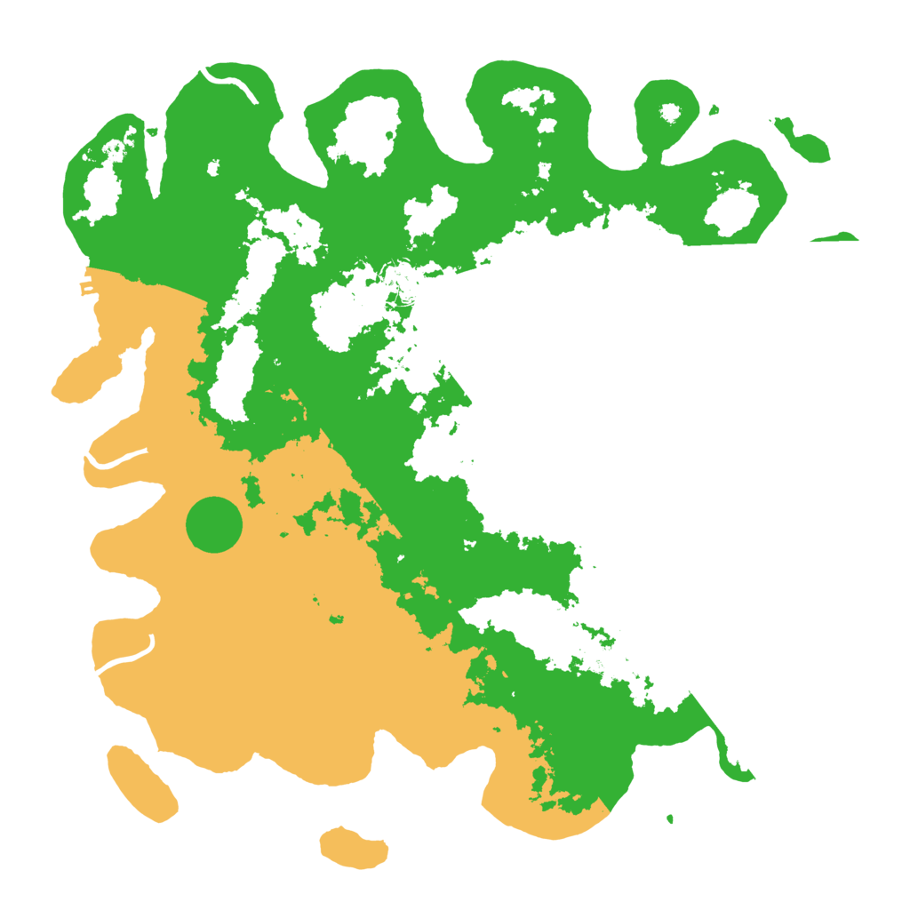 Biome Rust Map: Procedural Map, Size: 4250, Seed: 26651