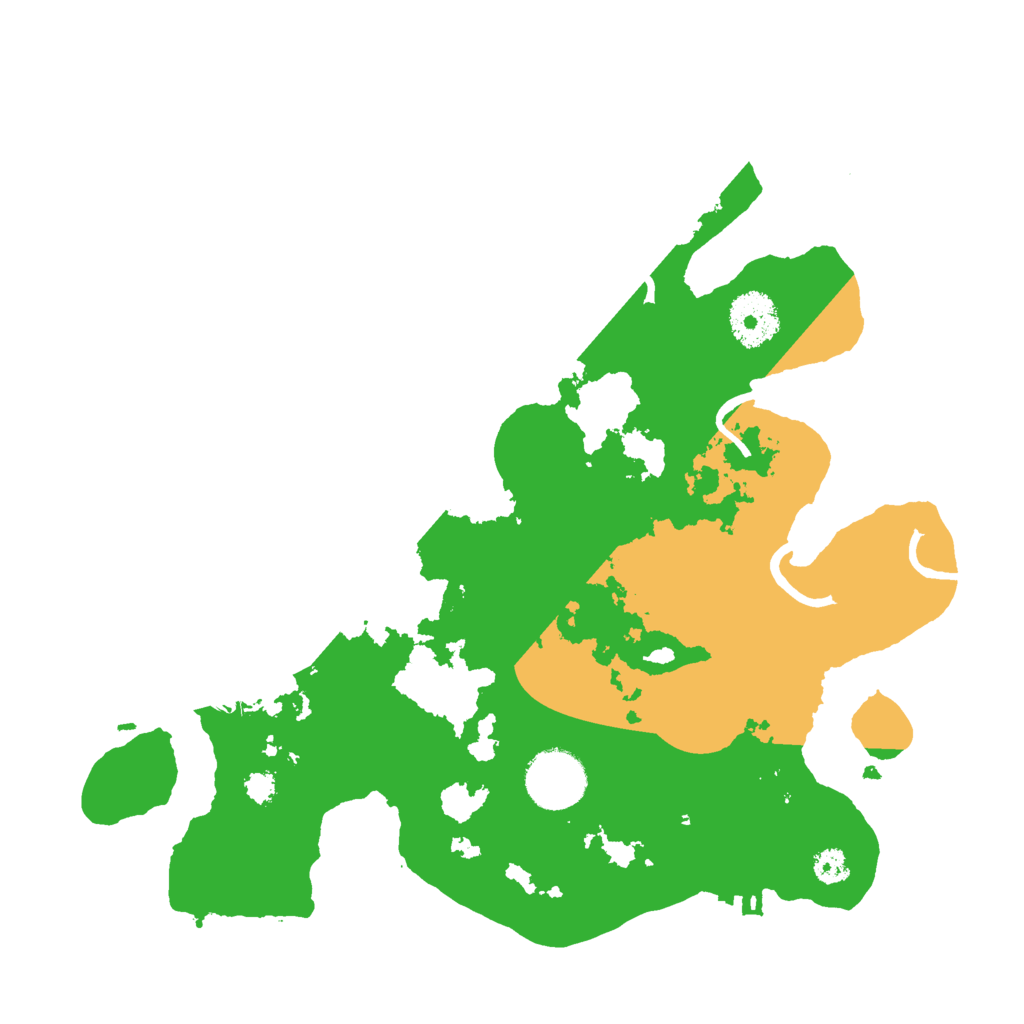 Biome Rust Map: Procedural Map, Size: 3000, Seed: 850446