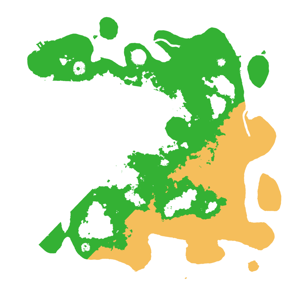Biome Rust Map: Procedural Map, Size: 3500, Seed: 56160608