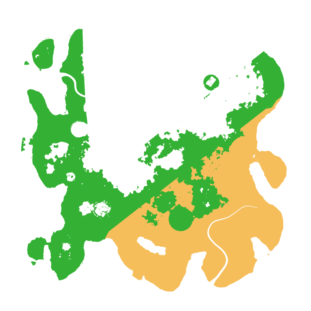 Biome Rust Map: Procedural Map, Size: 3435, Seed: 852310