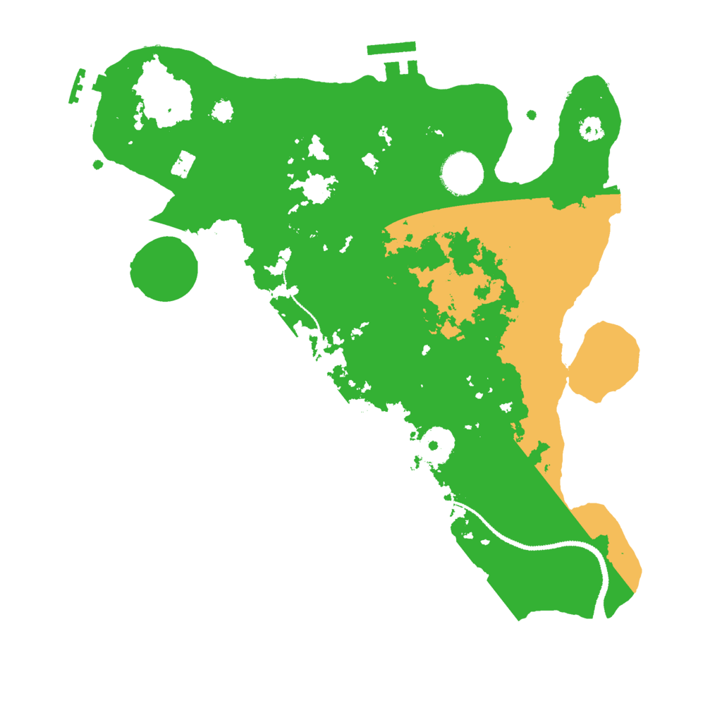 Biome Rust Map: Procedural Map, Size: 3000, Seed: 89014601
