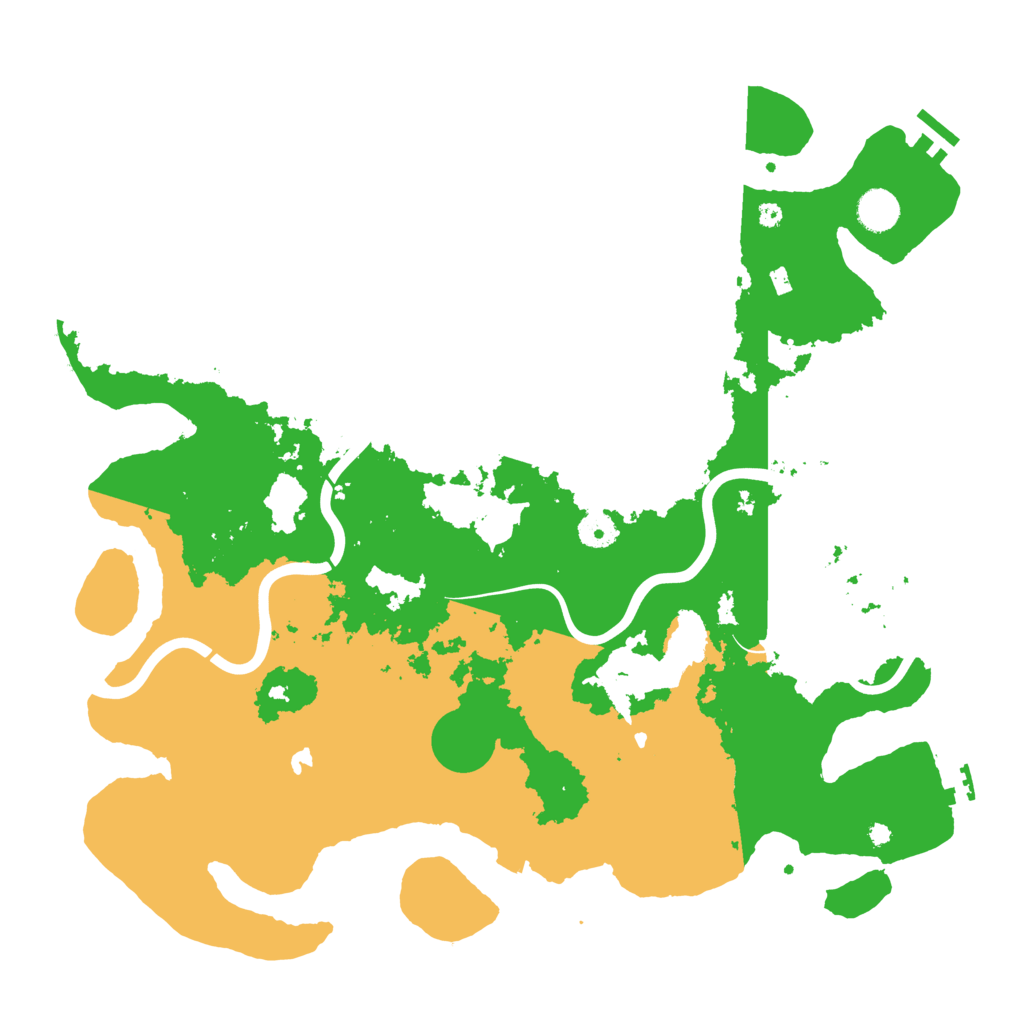 Biome Rust Map: Procedural Map, Size: 4250, Seed: 7115