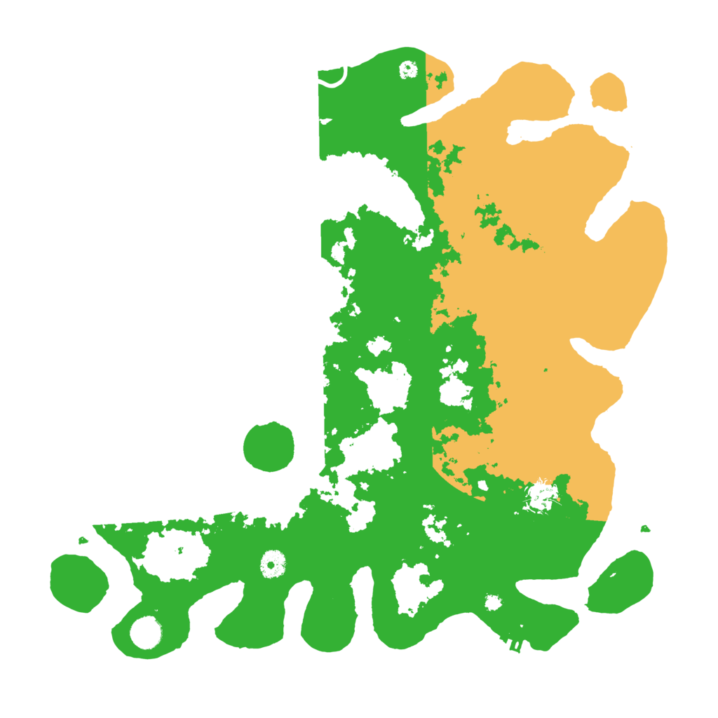 Biome Rust Map: Procedural Map, Size: 4000, Seed: 213554