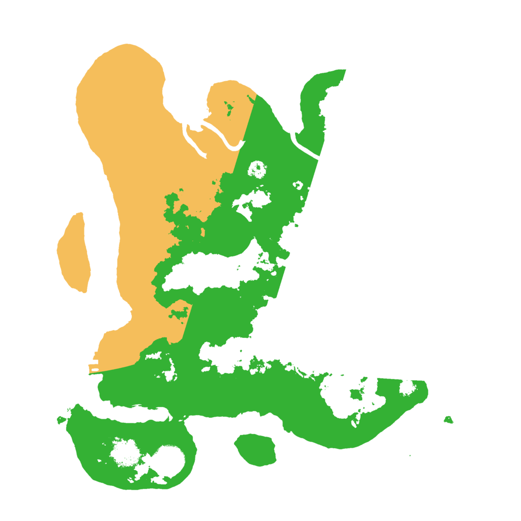 Biome Rust Map: Procedural Map, Size: 3000, Seed: 15978