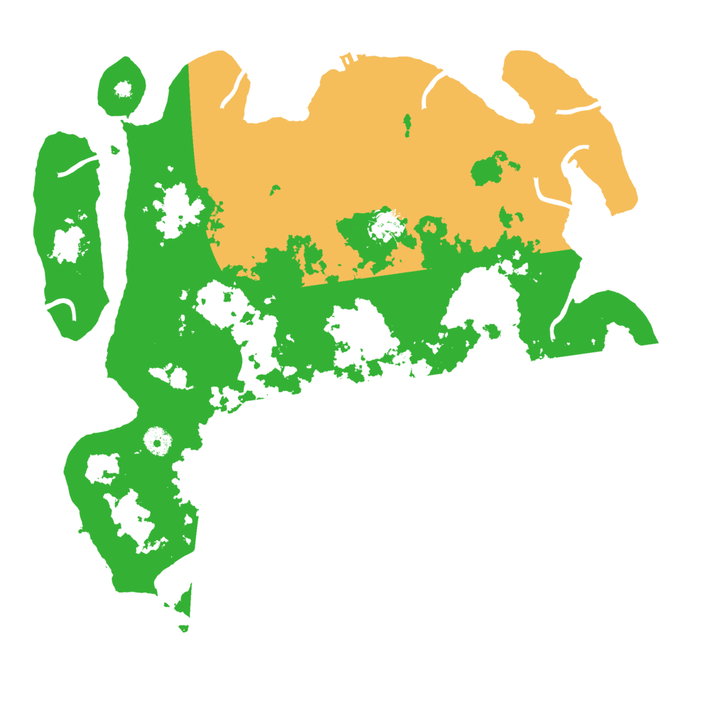 Biome Rust Map: Procedural Map, Size: 3800, Seed: 94420835