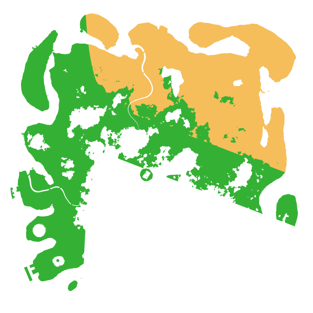 Biome Rust Map: Procedural Map, Size: 4250, Seed: 1722625204