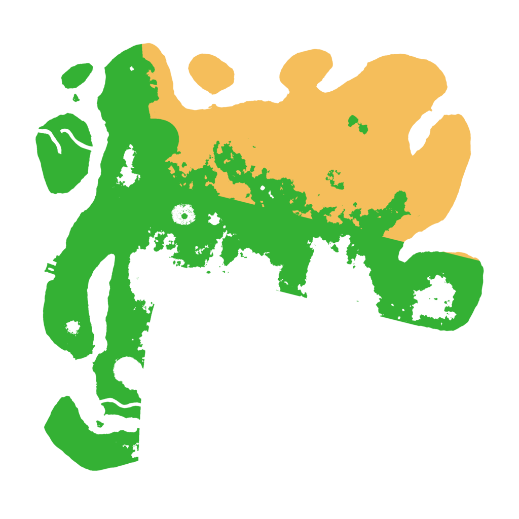 Biome Rust Map: Procedural Map, Size: 3500, Seed: 1517785439