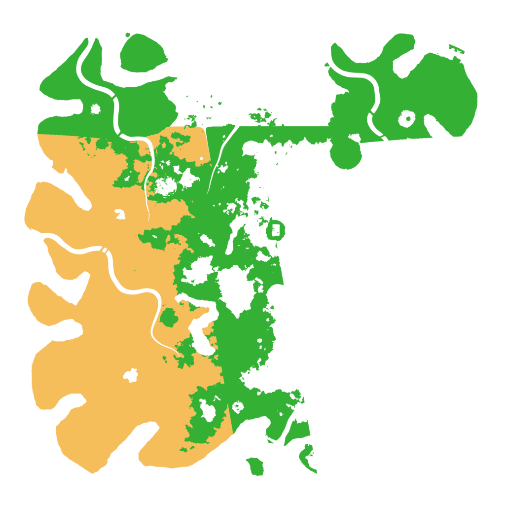 Biome Rust Map: Procedural Map, Size: 4500, Seed: 758176475