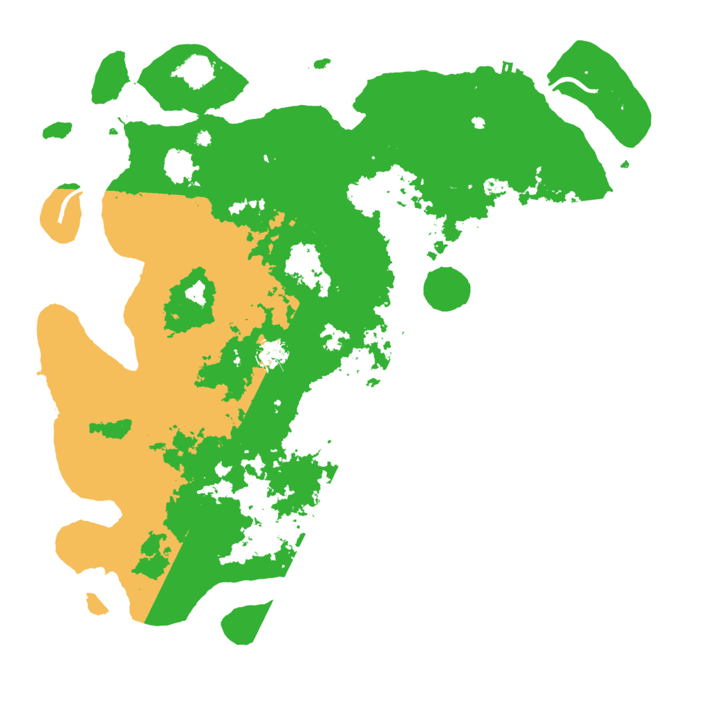 Biome Rust Map: Procedural Map, Size: 4250, Seed: 1245344365