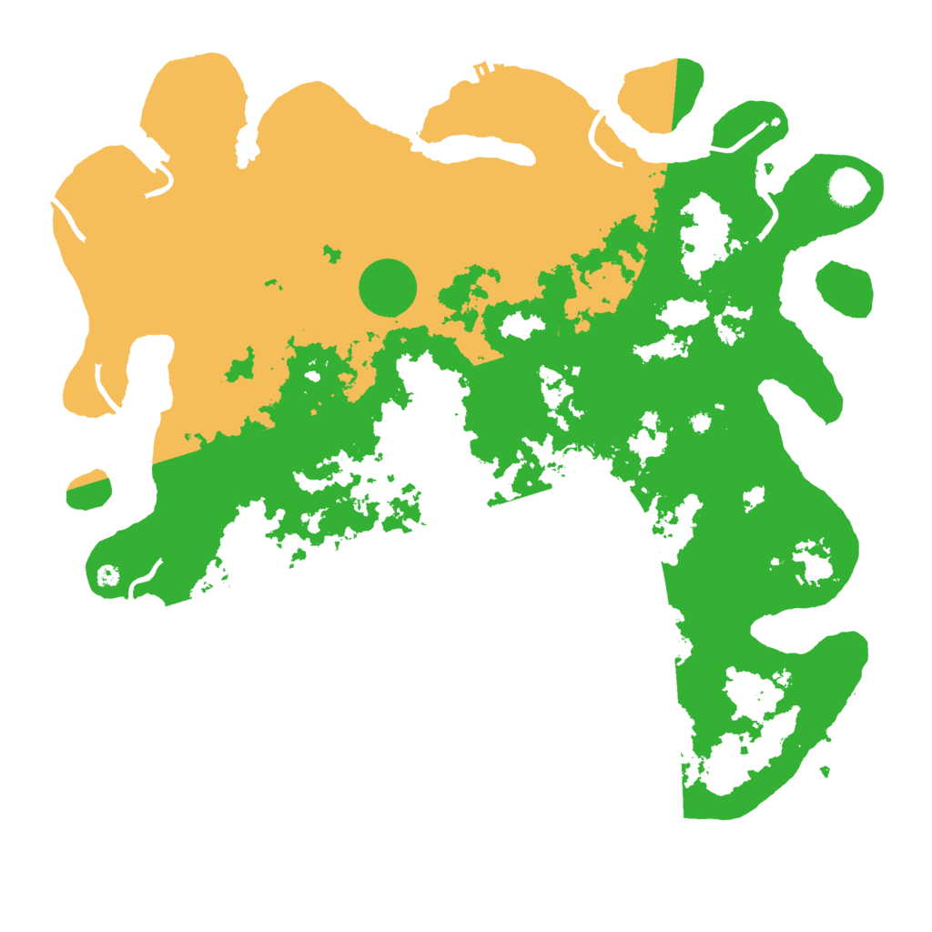 Biome Rust Map: Procedural Map, Size: 4250, Seed: 110325885