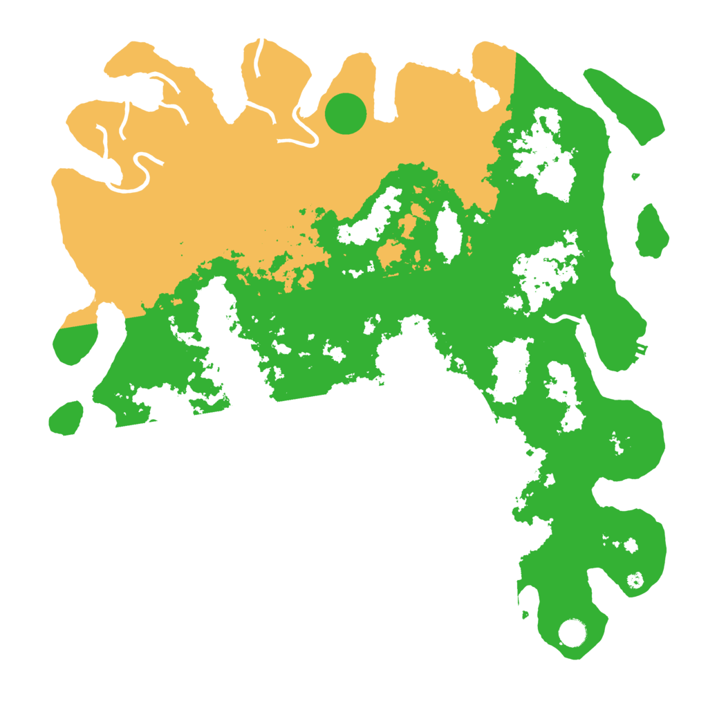 Biome Rust Map: Procedural Map, Size: 4500, Seed: 4372947
