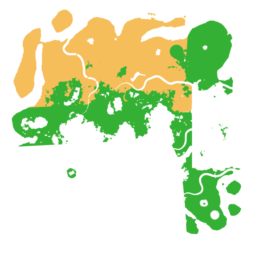 Biome Rust Map: Procedural Map, Size: 5000, Seed: 846153
