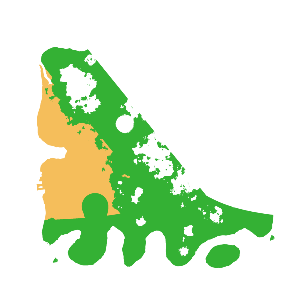 Biome Rust Map: Procedural Map, Size: 3000, Seed: 58713