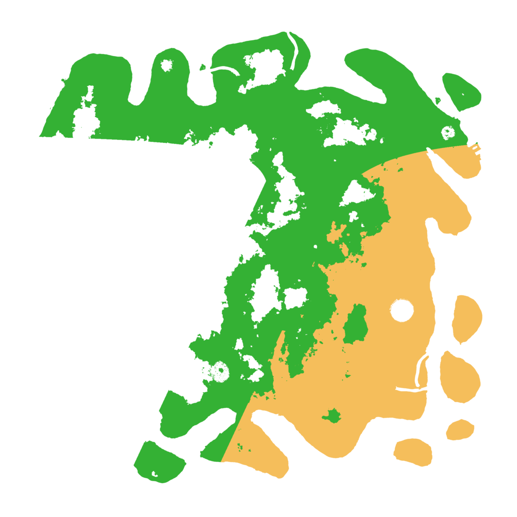 Biome Rust Map: Procedural Map, Size: 4000, Seed: 6286