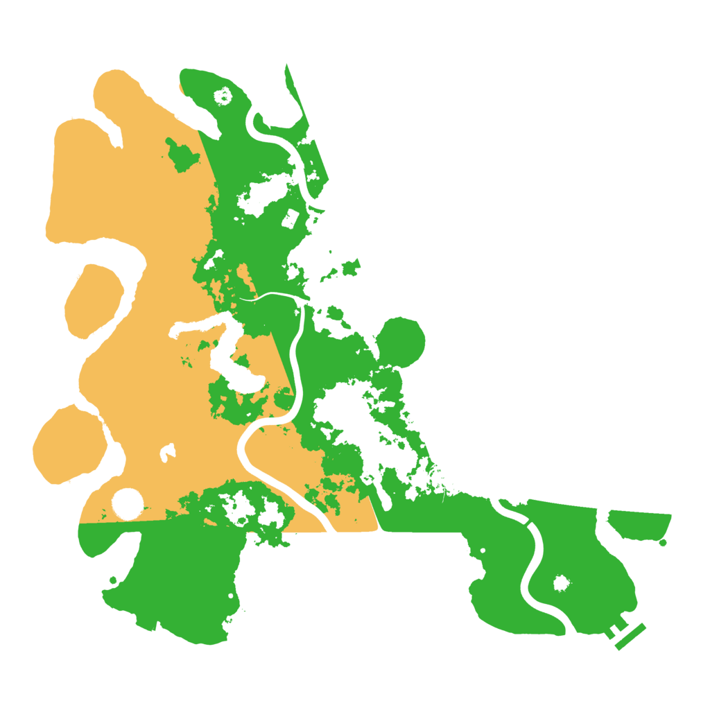 Biome Rust Map: Procedural Map, Size: 4000, Seed: 1887430053