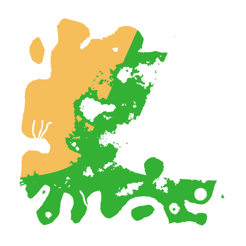 Biome Rust Map: Procedural Map, Size: 3500, Seed: 215167877