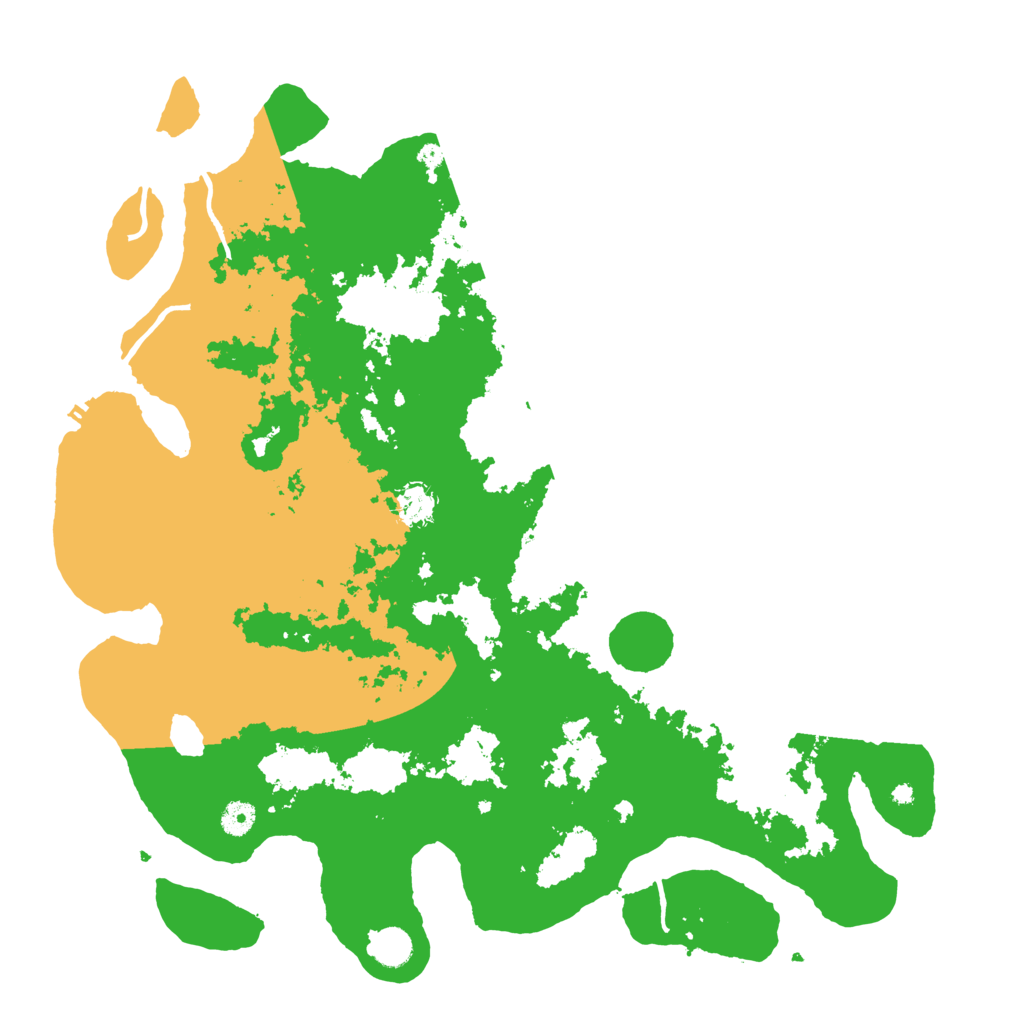 Biome Rust Map: Procedural Map, Size: 4500, Seed: 1275607936
