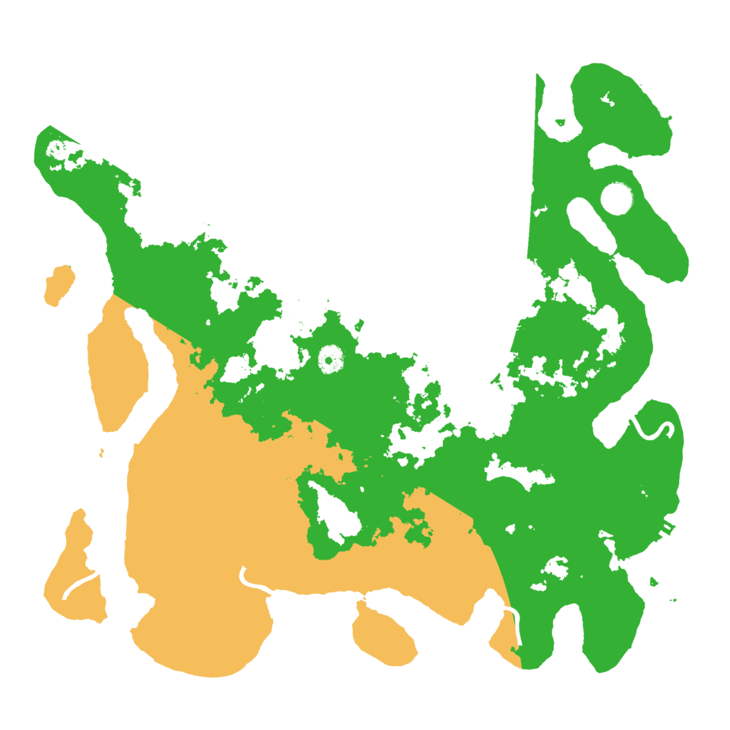 Biome Rust Map: Procedural Map, Size: 4000, Seed: 2006406178