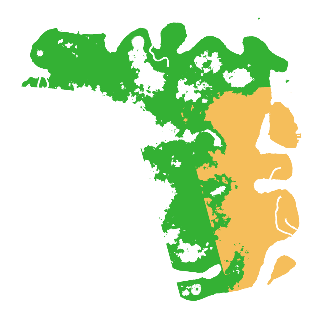 Biome Rust Map: Procedural Map, Size: 4500, Seed: 75812305