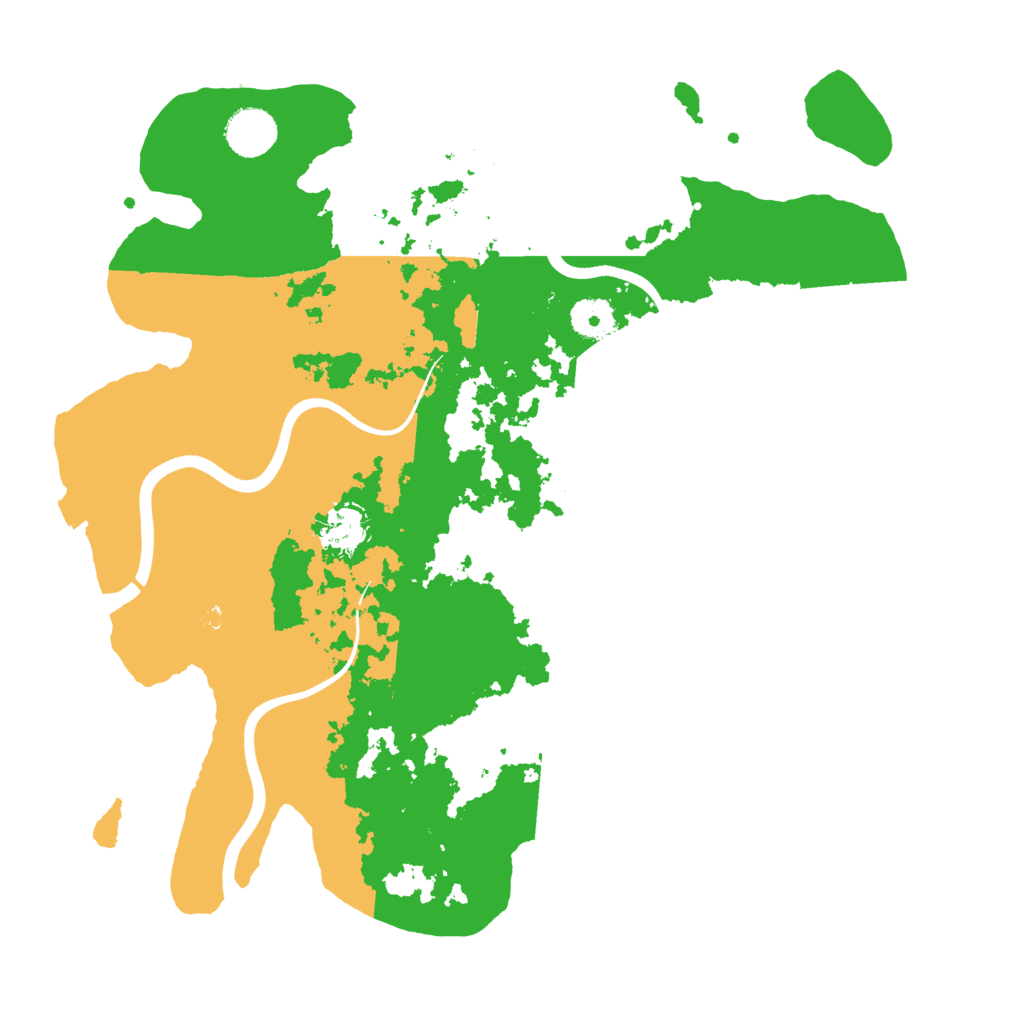 Biome Rust Map: Procedural Map, Size: 3700, Seed: 1585088376