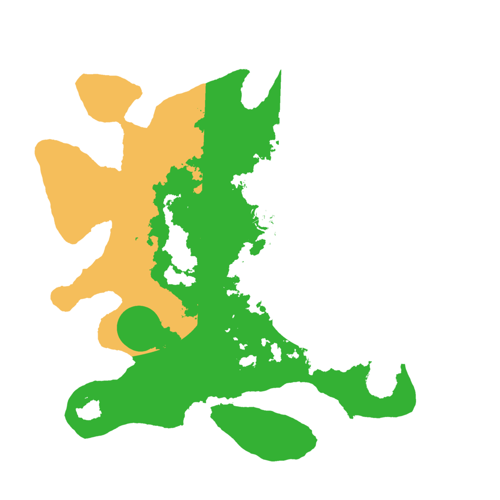 Biome Rust Map: Barren, Size: 3000, Seed: 574700424