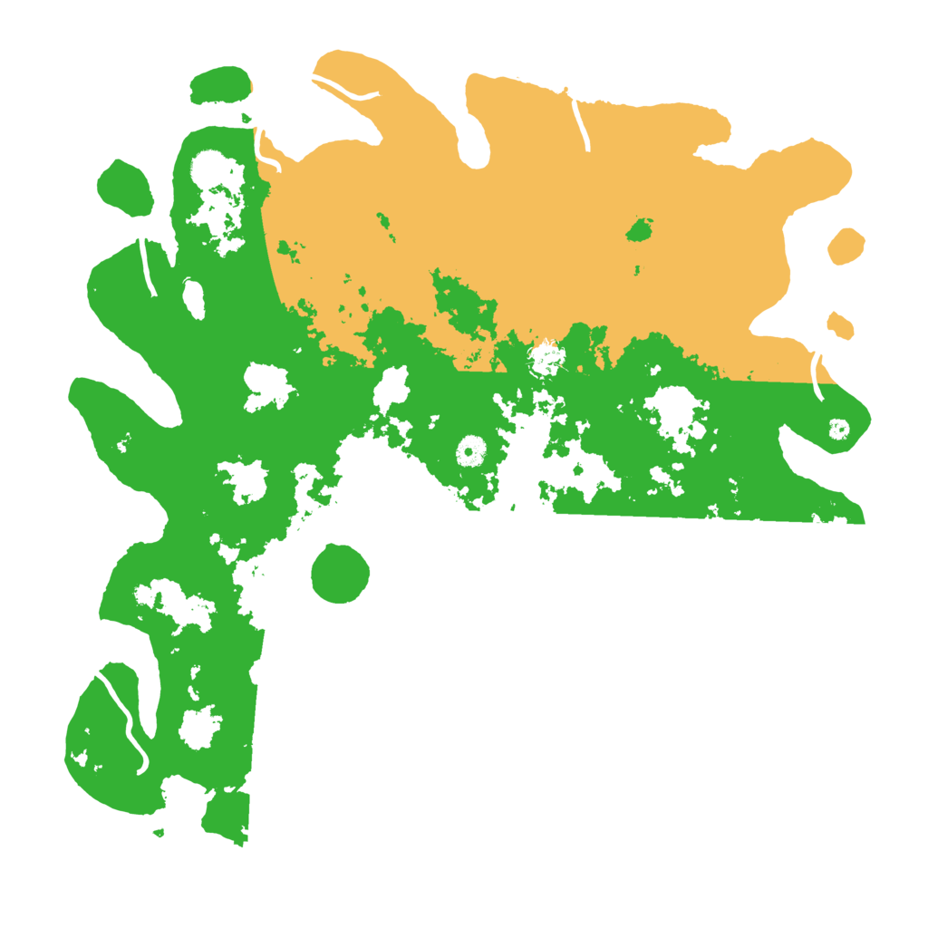 Biome Rust Map: Procedural Map, Size: 4500, Seed: 1110538305