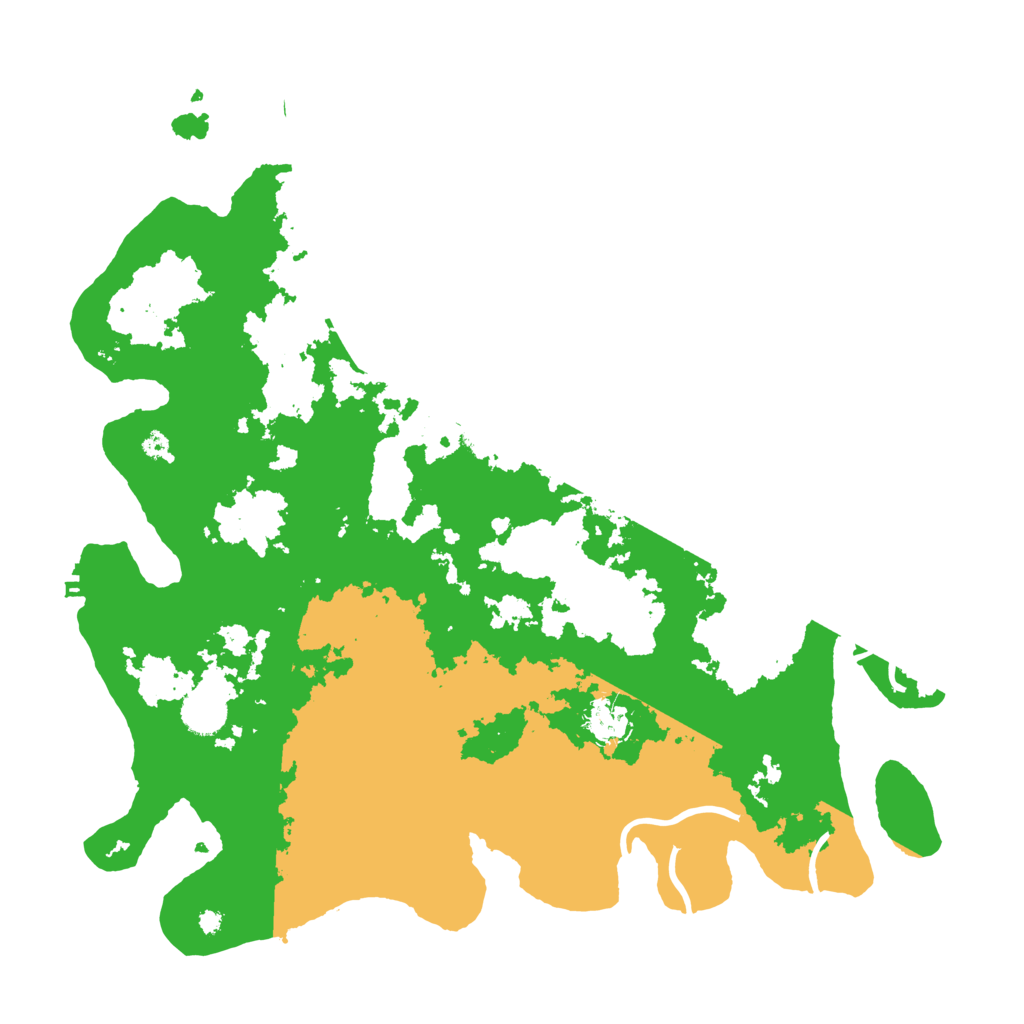 Biome Rust Map: Procedural Map, Size: 4000, Seed: 7414