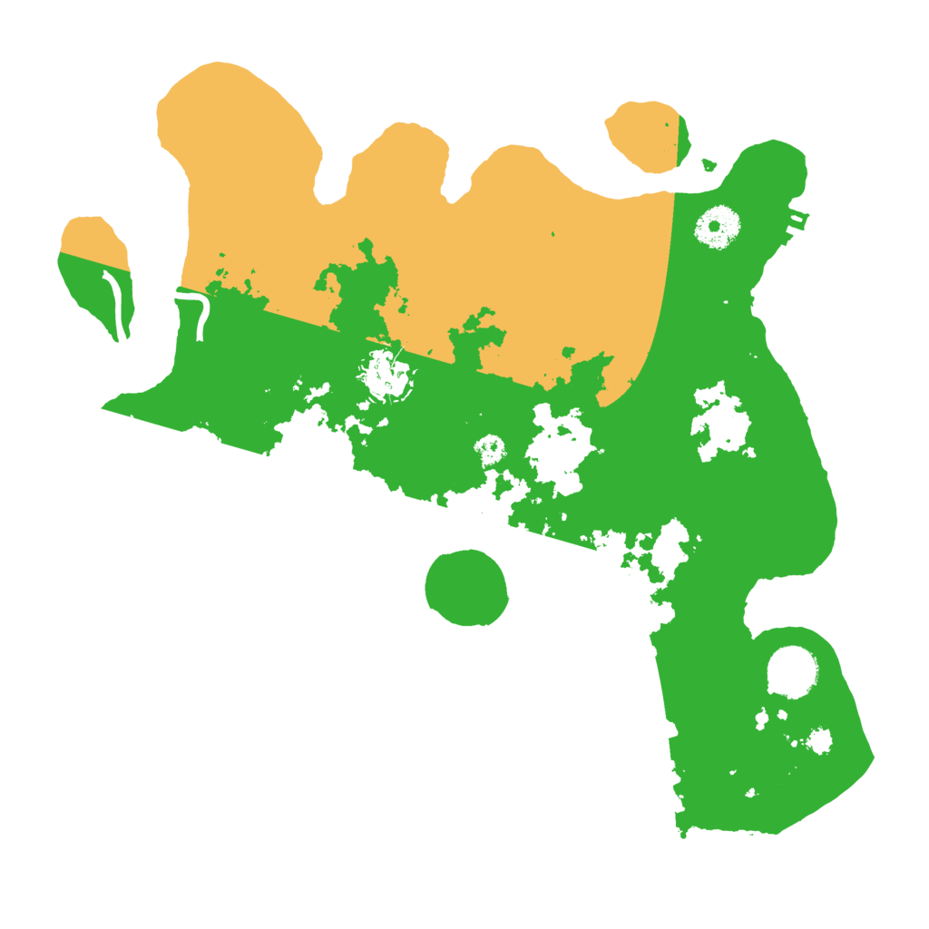 Biome Rust Map: Procedural Map, Size: 3260, Seed: 2147483647