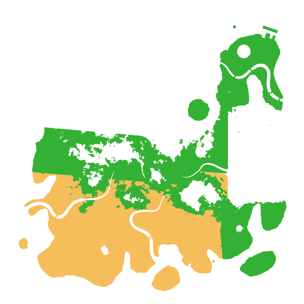 Biome Rust Map: Procedural Map, Size: 4000, Seed: 325008439