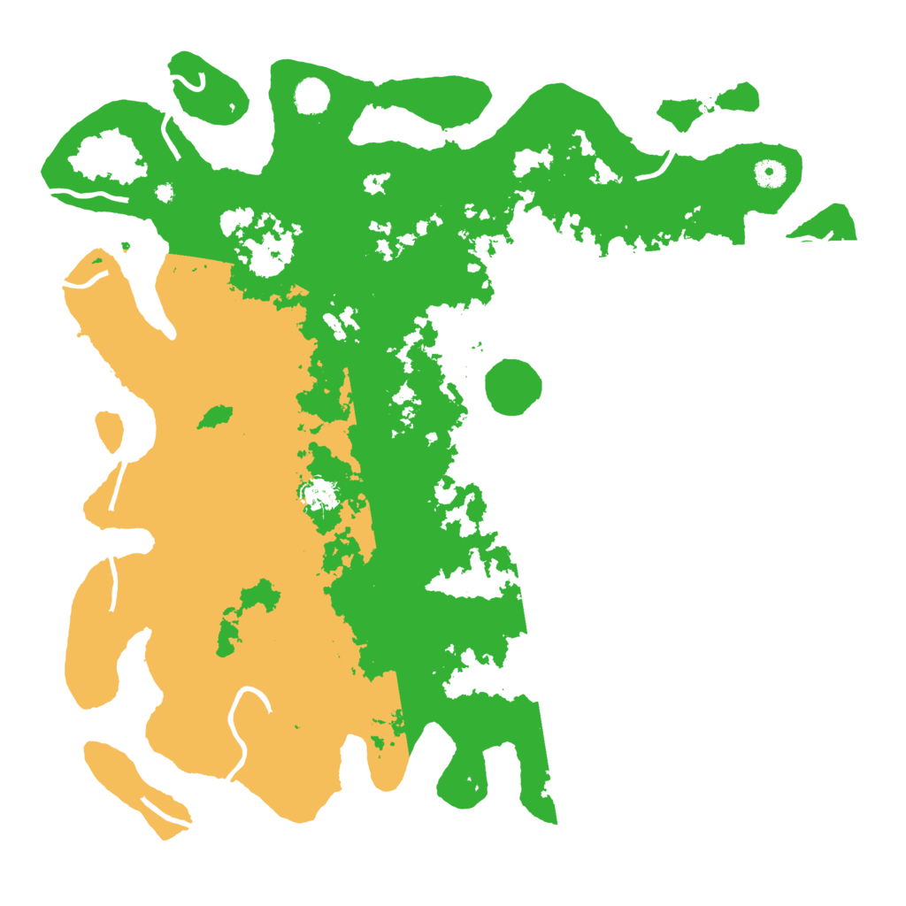 Biome Rust Map: Procedural Map, Size: 4500, Seed: 2032085968