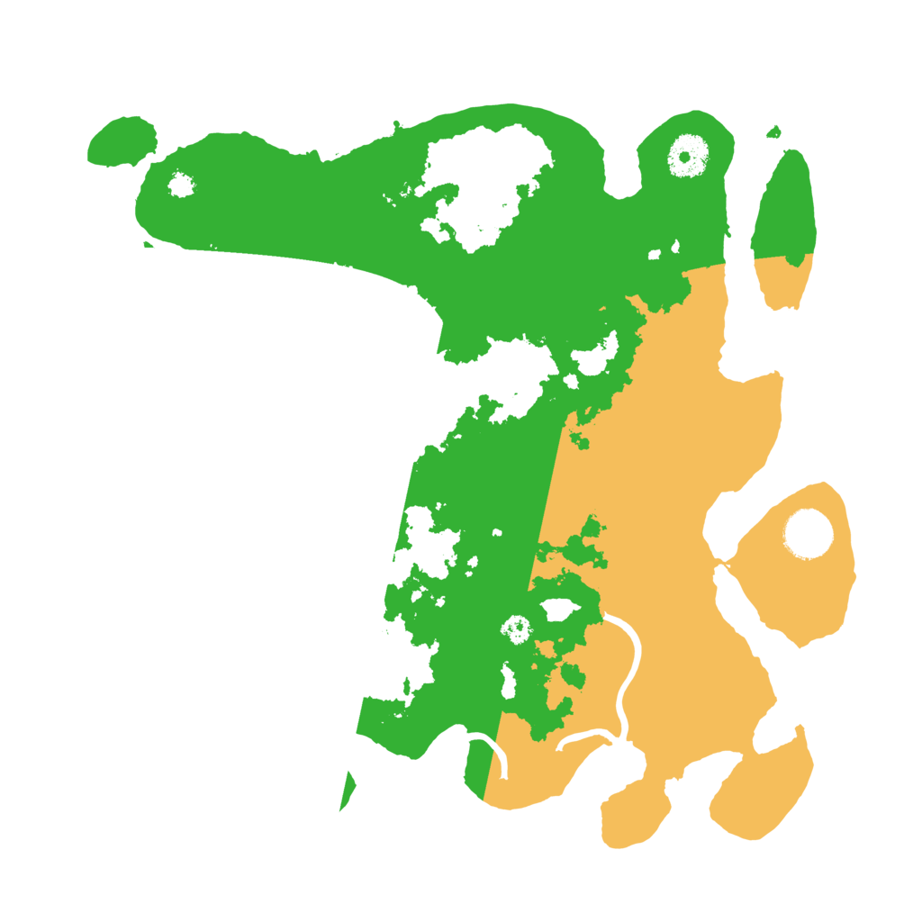 Biome Rust Map: Procedural Map, Size: 3300, Seed: 1792643