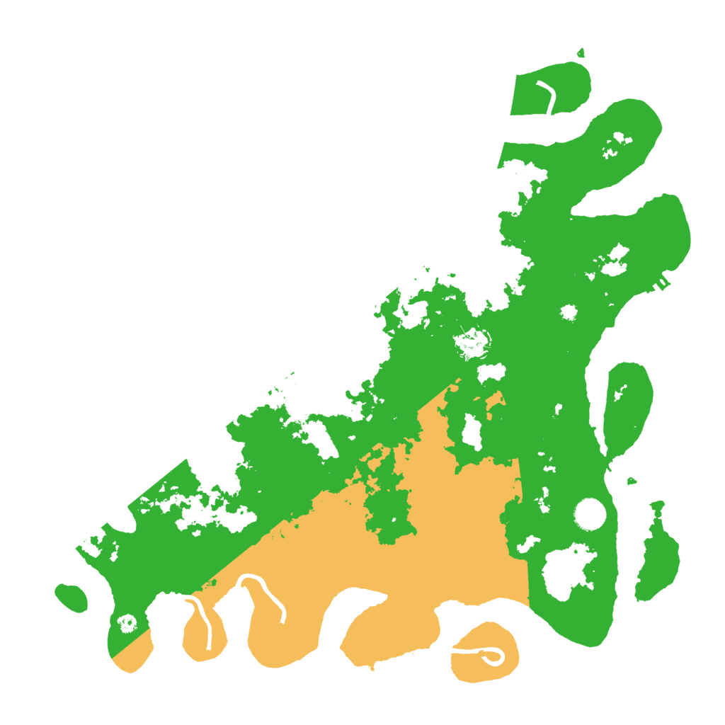 Biome Rust Map: Procedural Map, Size: 4000, Seed: 1384551752