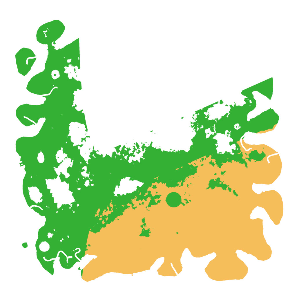Biome Rust Map: Procedural Map, Size: 5120, Seed: 327754268