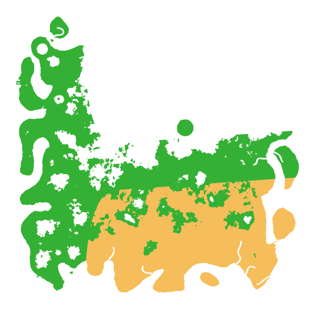 Biome Rust Map: Procedural Map, Size: 5000, Seed: 414204786