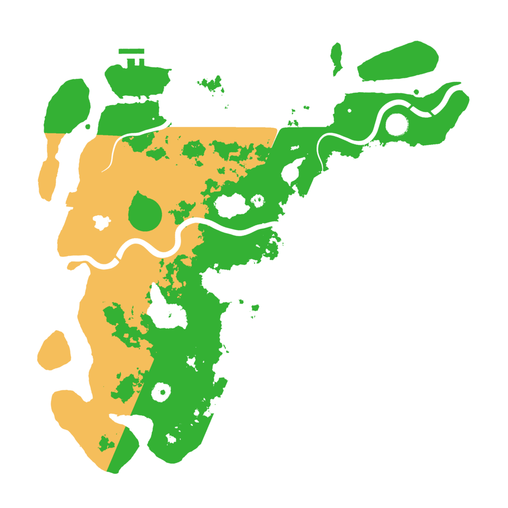 Biome Rust Map: Procedural Map, Size: 4000, Seed: 581307563