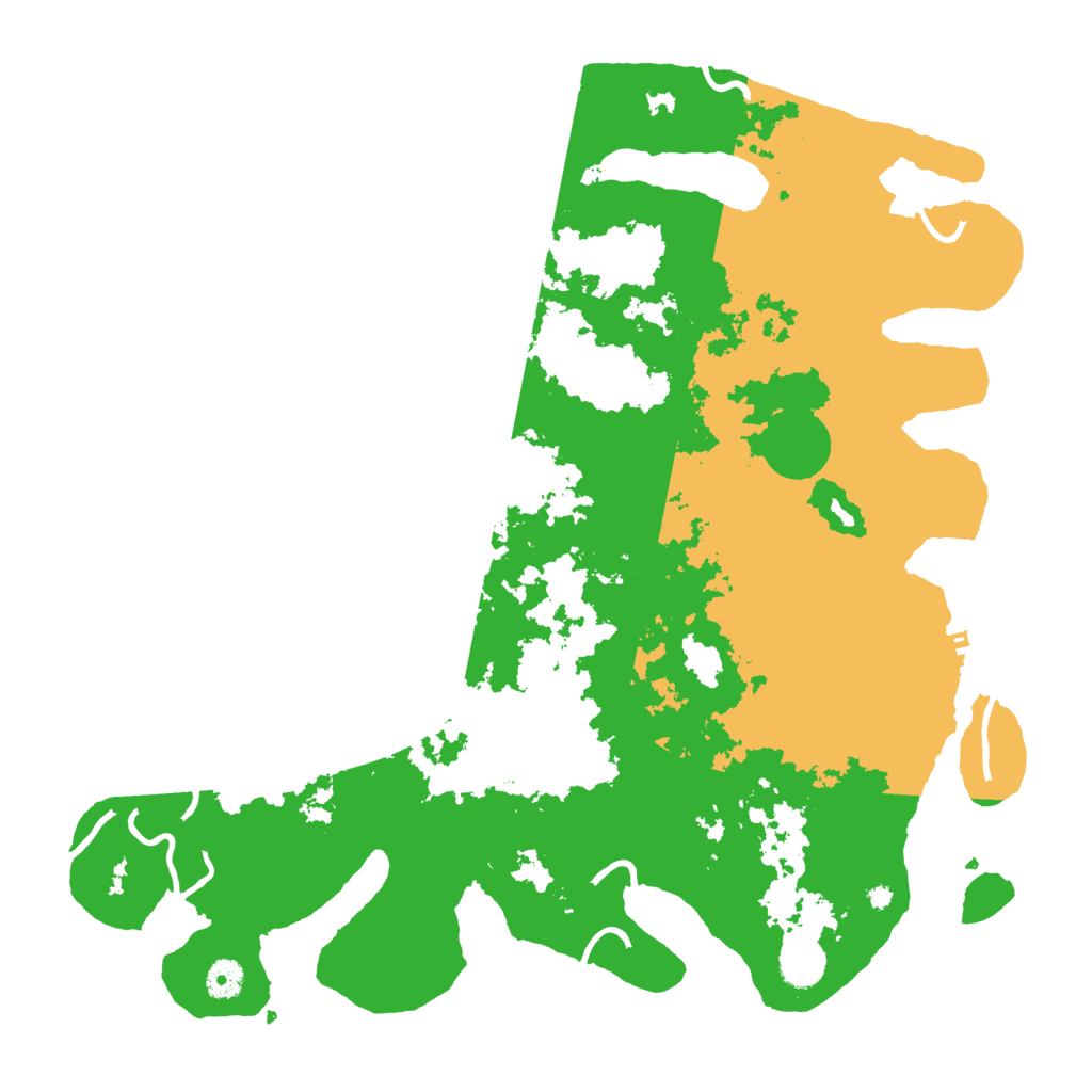 Biome Rust Map: Procedural Map, Size: 4250, Seed: 1130227146