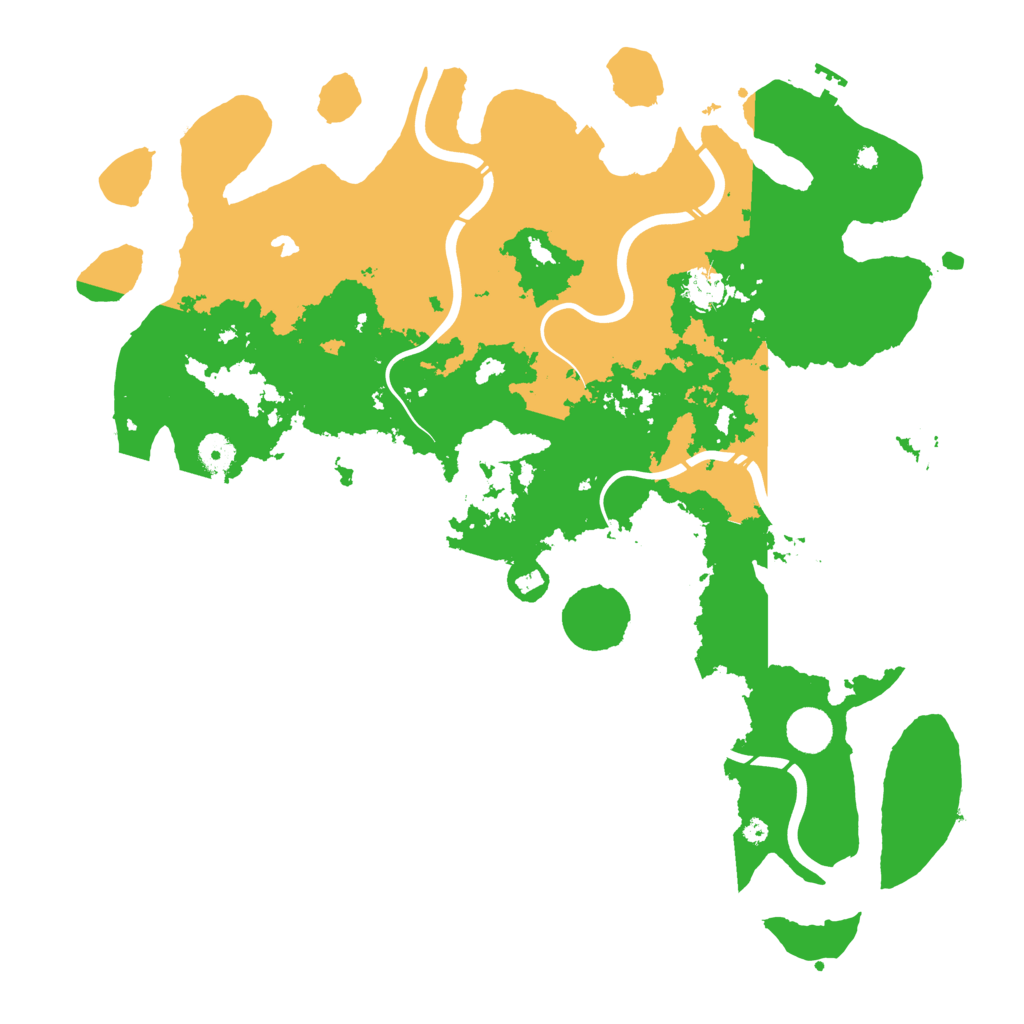 Biome Rust Map: Procedural Map, Size: 4250, Seed: 1844227947