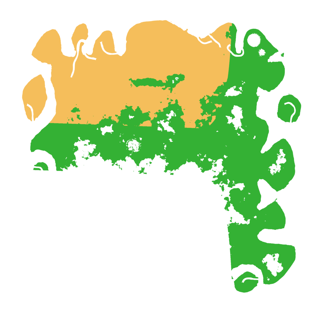 Biome Rust Map: Procedural Map, Size: 4250, Seed: 1341861698