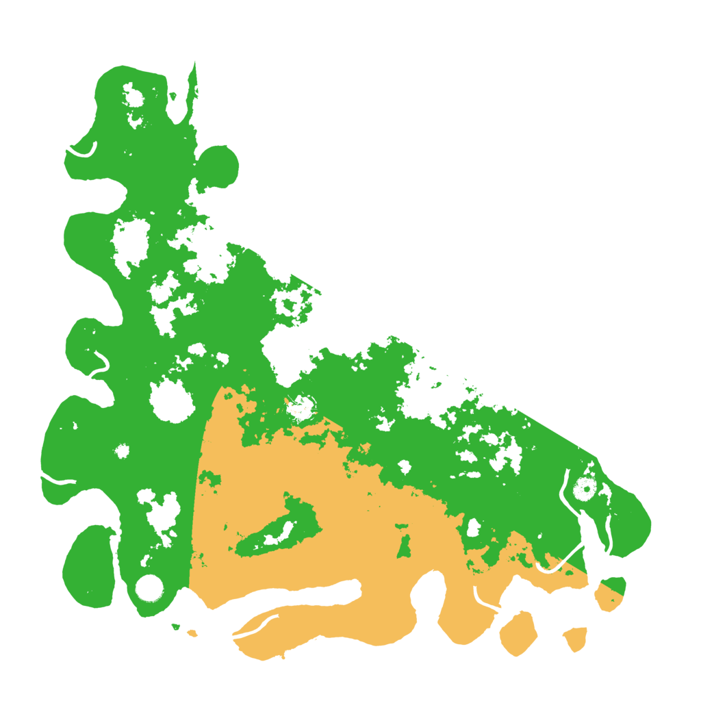 Biome Rust Map: Procedural Map, Size: 4500, Seed: 797362353